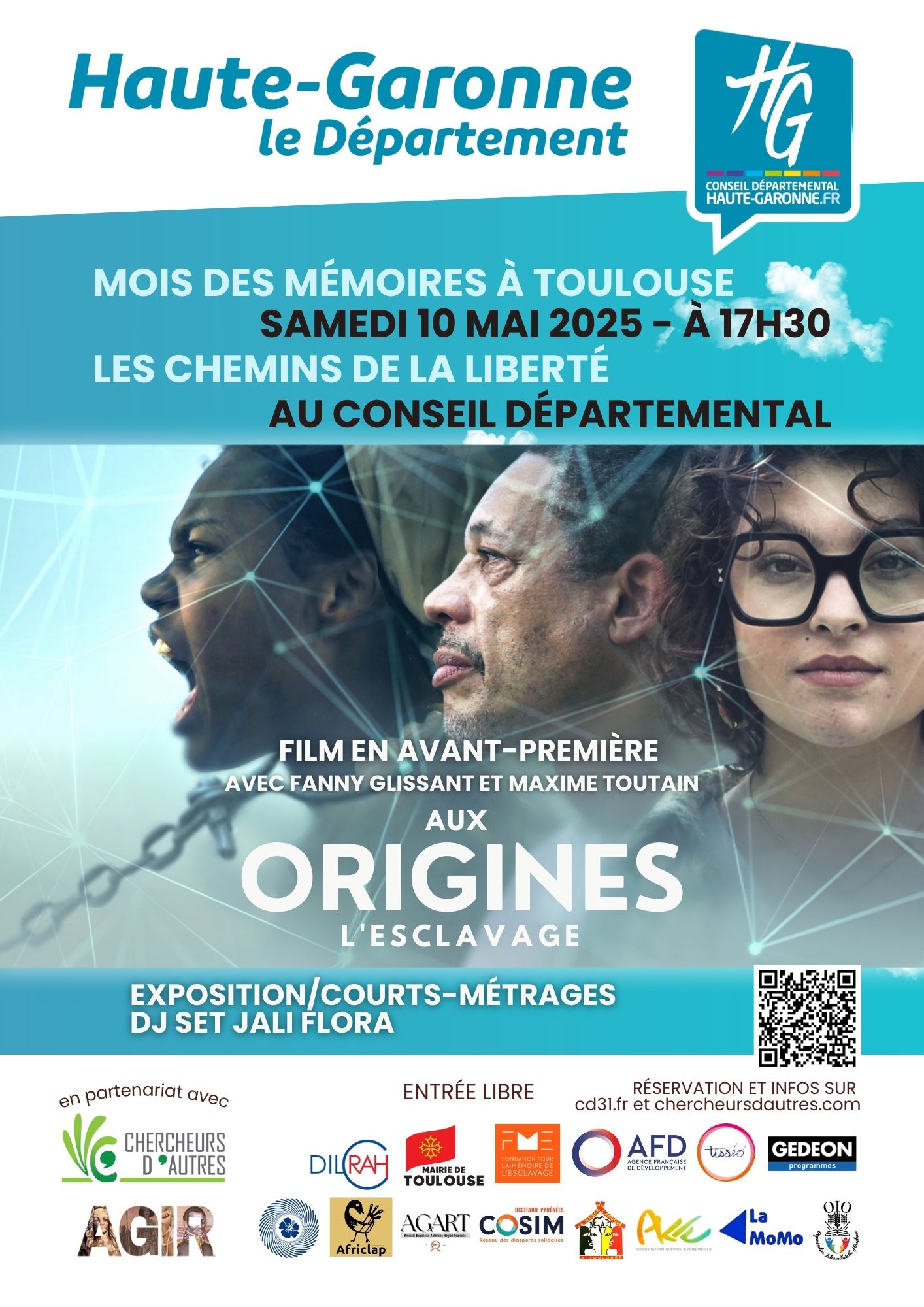 Lire la suite à propos de l’article OCCITANIE – Samedi 10 Mai – Les chemins de la liberté – Soirée de Commémoration : Avant première nationale, discussion et soirée festive 