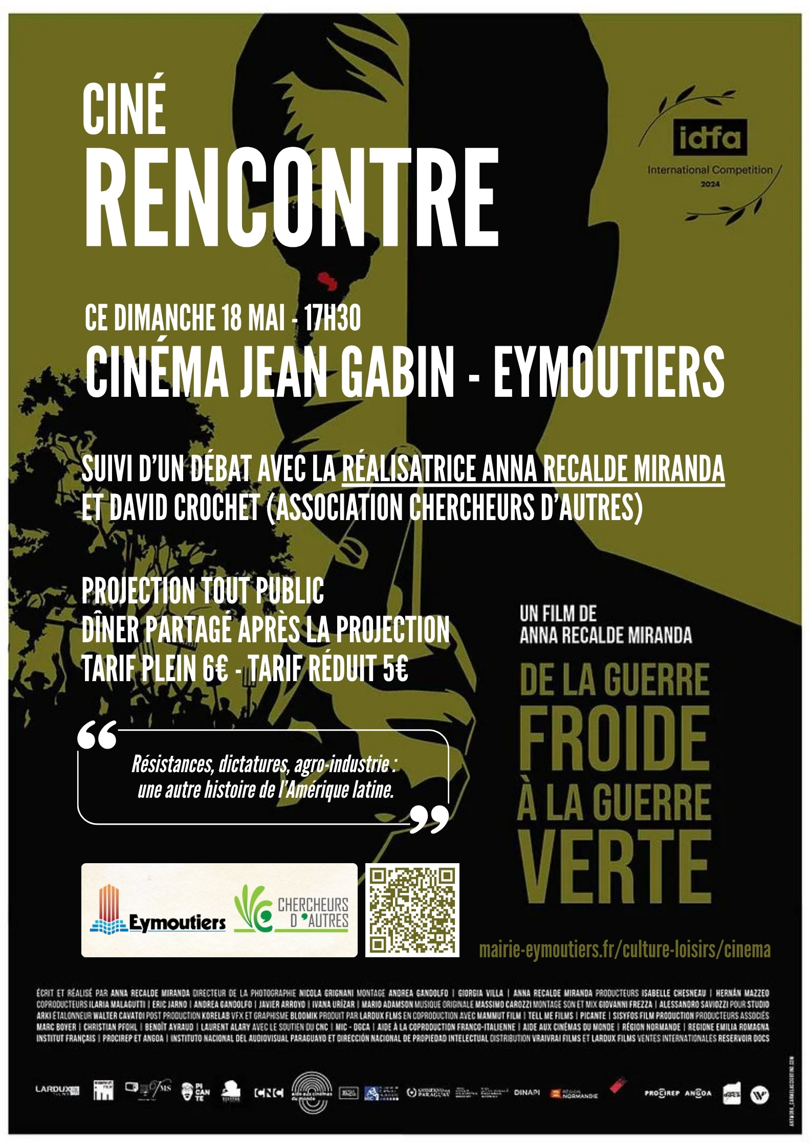 Lire la suite à propos de l’article NATIONAL – Ciné Rencontres à Eymoutiers – « De la guerre froide à la guerre verte » – le dimanche 18 mai à 17h30