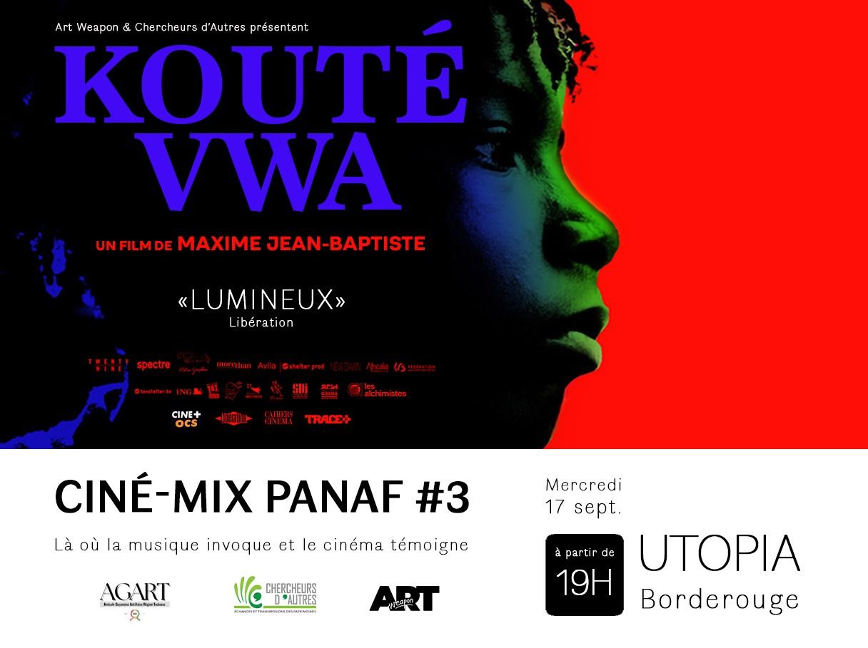 Lire la suite à propos de l’article OCCITANIE – Ciné-Mix Panaf #3 – Projection de « Kouté Vwa », un film sur la mémoire guyanaise