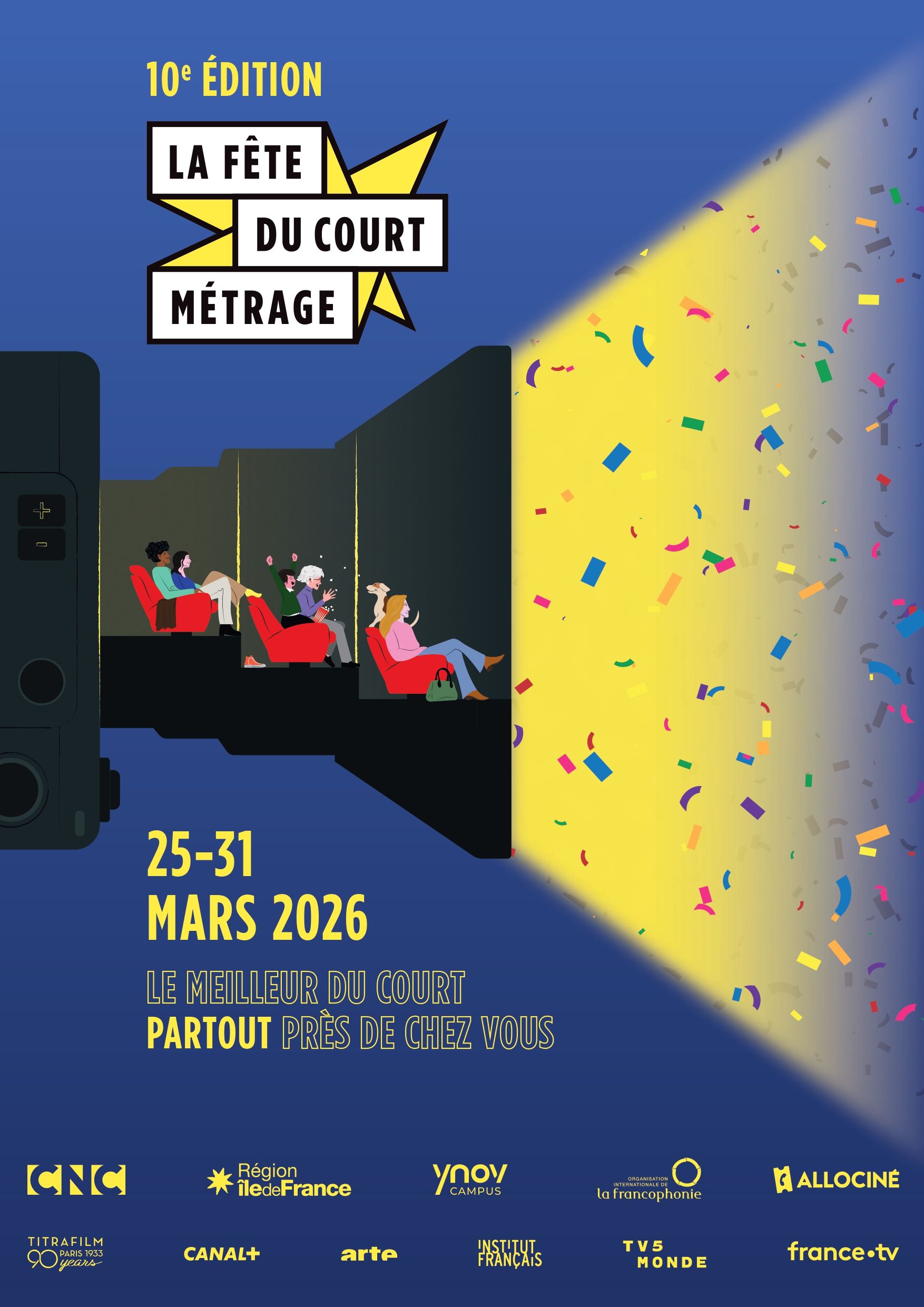 Lire la suite à propos de l’article 🗺️ Fête du court métrage 2026 : le cinéma gratuit partout en Guyane, du 25 au 31 mars 